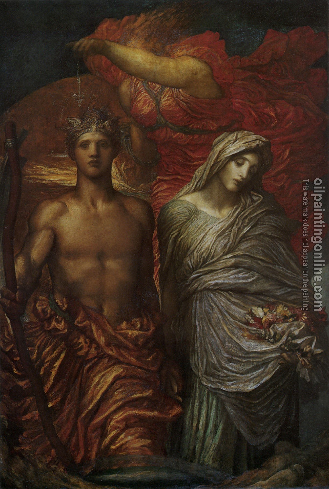 Watts, George Frederick - Time Death and Judgement